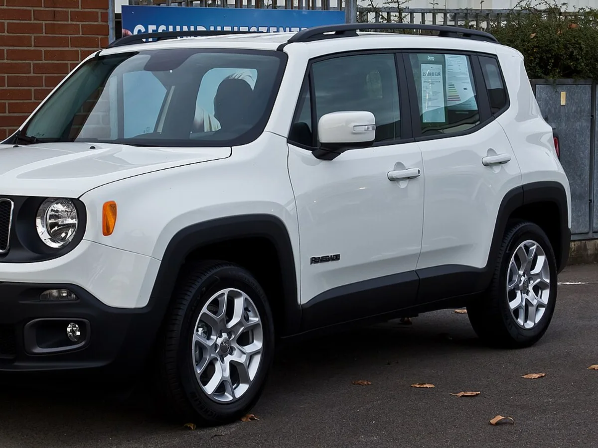 Perfil do Jeep Renegade Sport — imagem demonstrativa